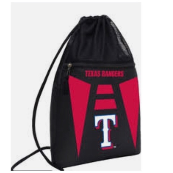 🆕 Texas Rangers MLB cinch back sack bag la… - Picture 2 of 10